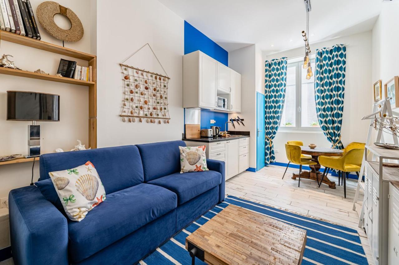 Studio Shell 26M2, 120M Vieux-Port, Clim, Wifi, Acces Autonome Avec Code Марсель Экстерьер фото